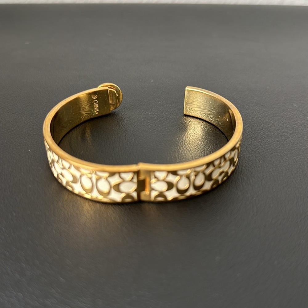 Coach gold bangles - Picture 4 of 9